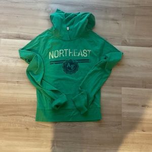 Abercrombie hooded long sleeve tee